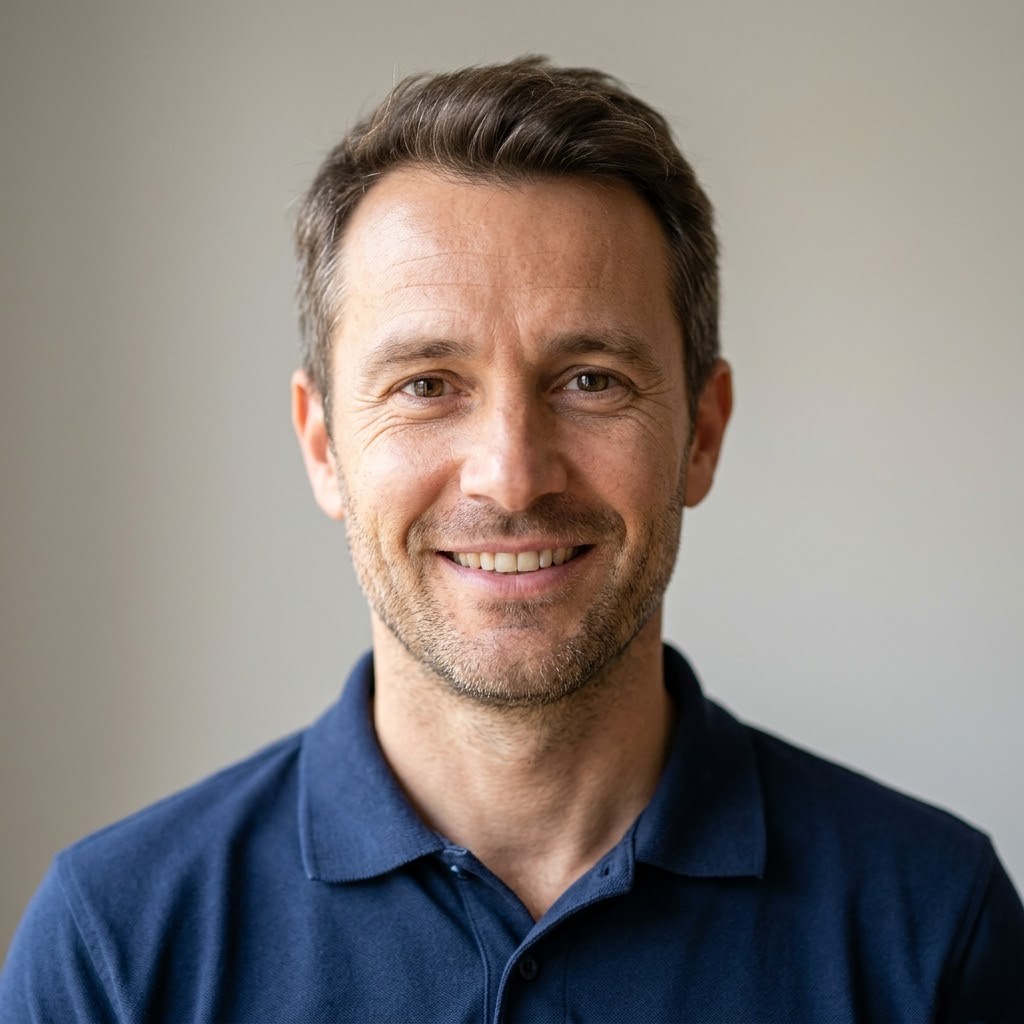 Damien Bernard, plombier